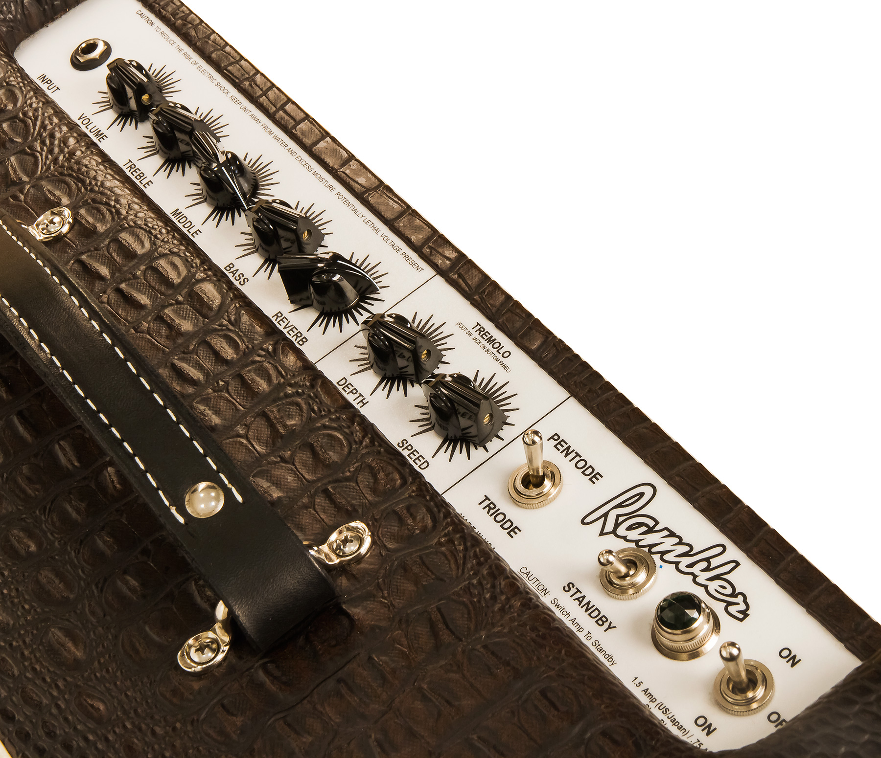 Carr Amplifiers Rambler 1-12 Combo 1x12 13/26w Brown Gator - Electric guitar combo amp - Variation 2