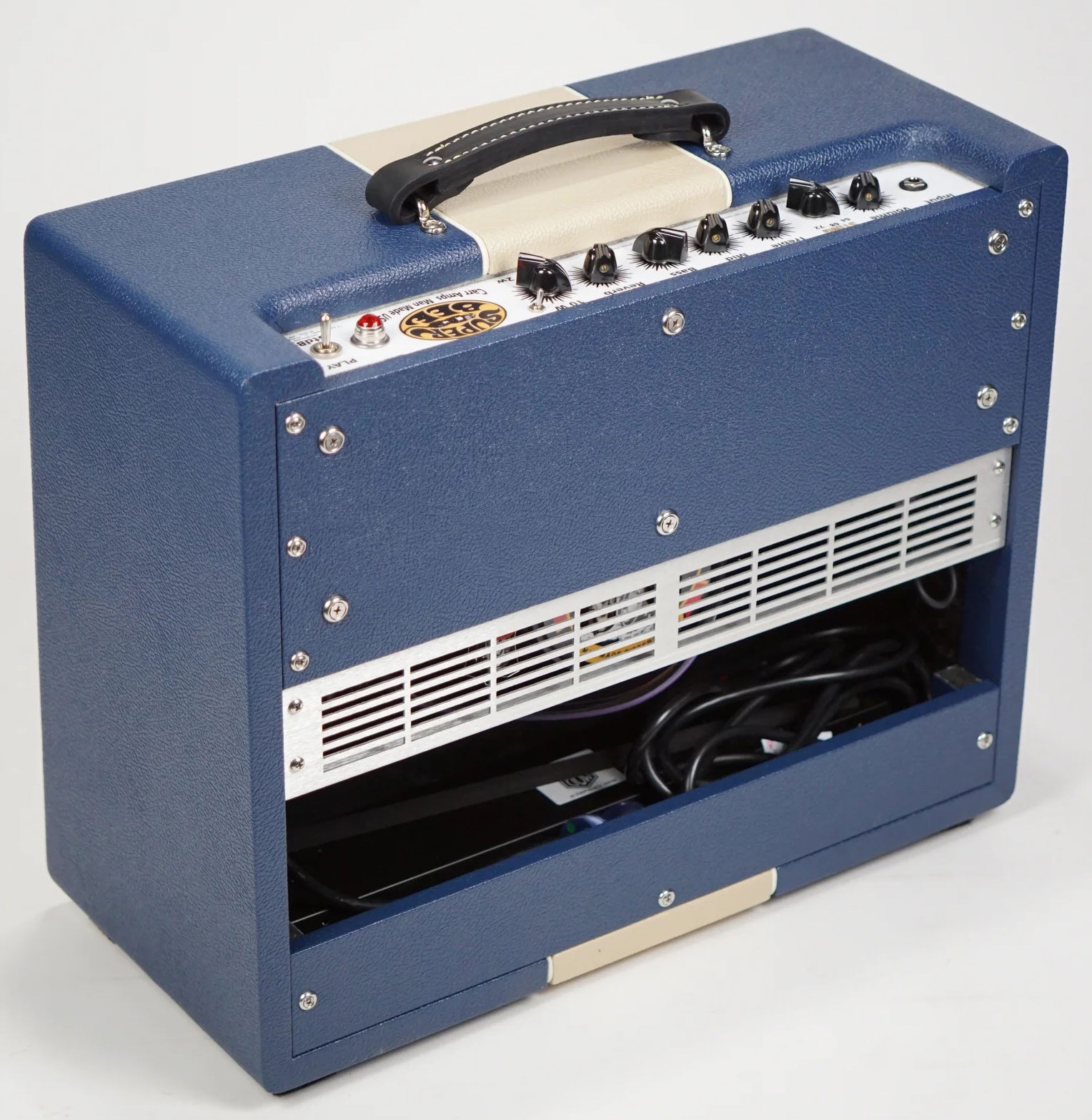 Carr Amplifiers Super Bee 1-12 Combo 10w 1x12 Blue/cream/blue - Electric guitar combo amp - Variation 1