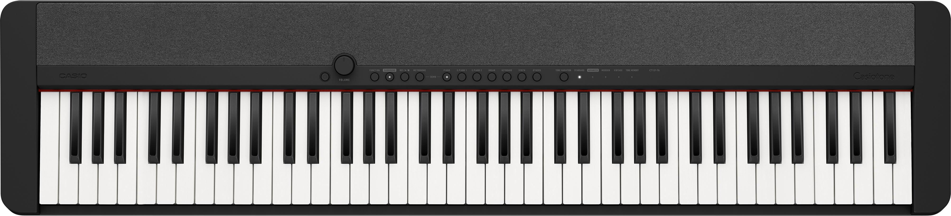 Casio Ct-s1-76bk - Noir - Portable digital piano - Main picture