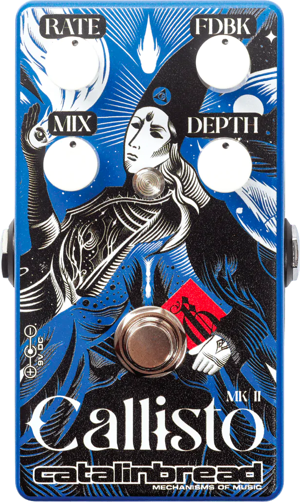 Catalinbread Callisto Mkii Analog Chorus Vibrato - Modulation, chorus, flanger, phaser & tremolo effect pedal - Main picture