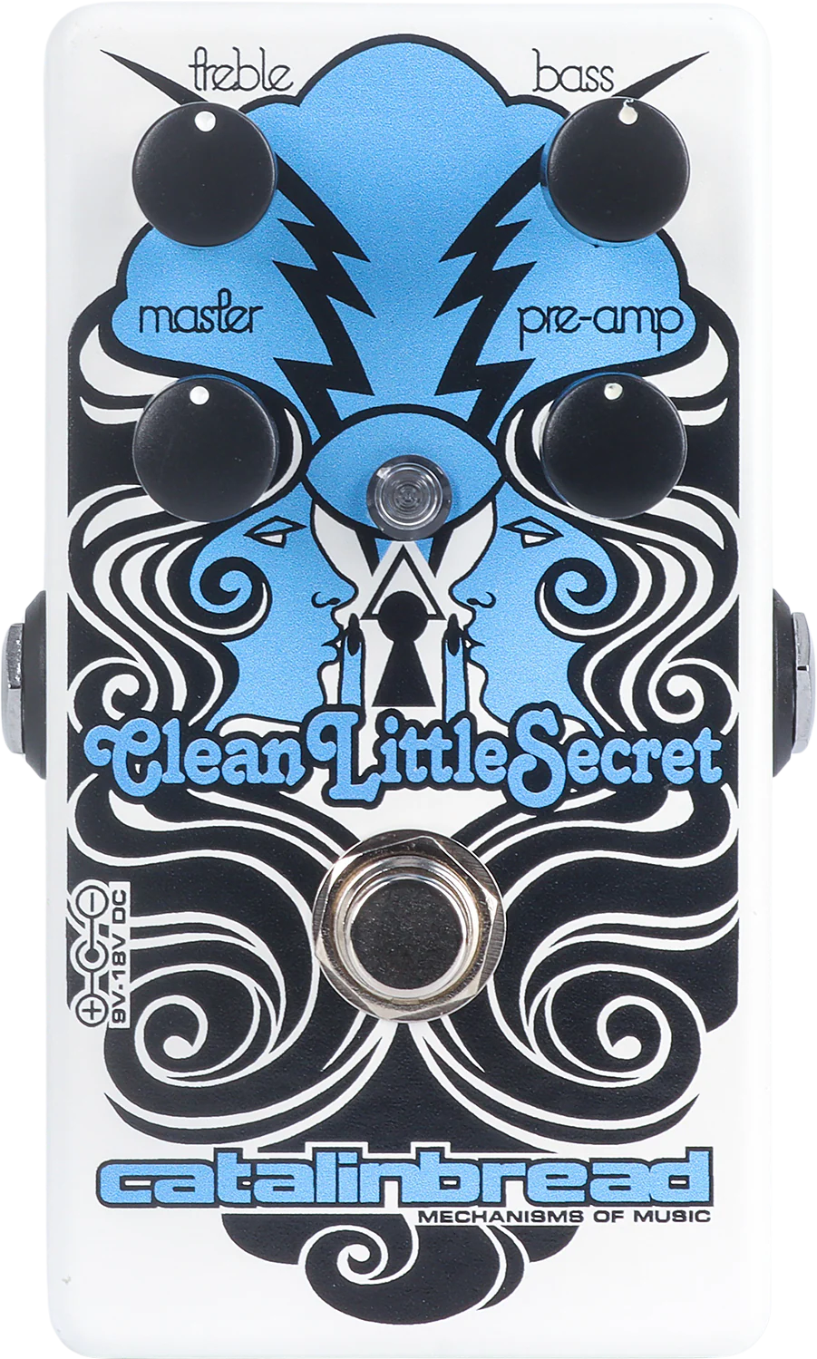 Catalinbread Clean Little Secret - Overdrive, distortion & fuzz effect pedal - Main picture