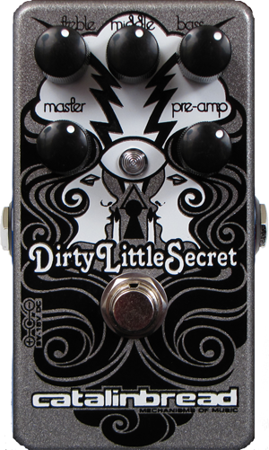 Catalinbread Dirty Little Secret Mkiii Overdrive - Overdrive, distortion & fuzz effect pedal - Main picture
