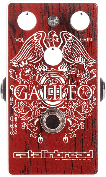 Catalinbread Galileo Red Special Limited Edition - Overdrive, distortion & fuzz effect pedal - Main picture