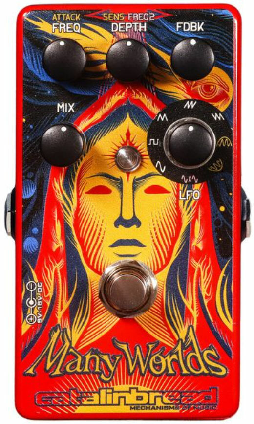 Catalinbread Many Worlds Phaser - Modulation, chorus, flanger, phaser & tremolo effect pedal - Main picture