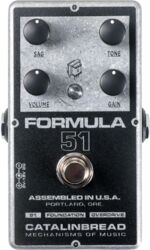 Overdrive, distortion & fuzz effect pedal Catalinbread Formula 51