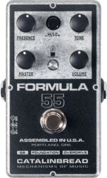 Overdrive, distortion & fuzz effect pedal Catalinbread Formula 55