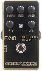 Reverb, delay & echo effect pedal Catalinbread Soft Focus Gold