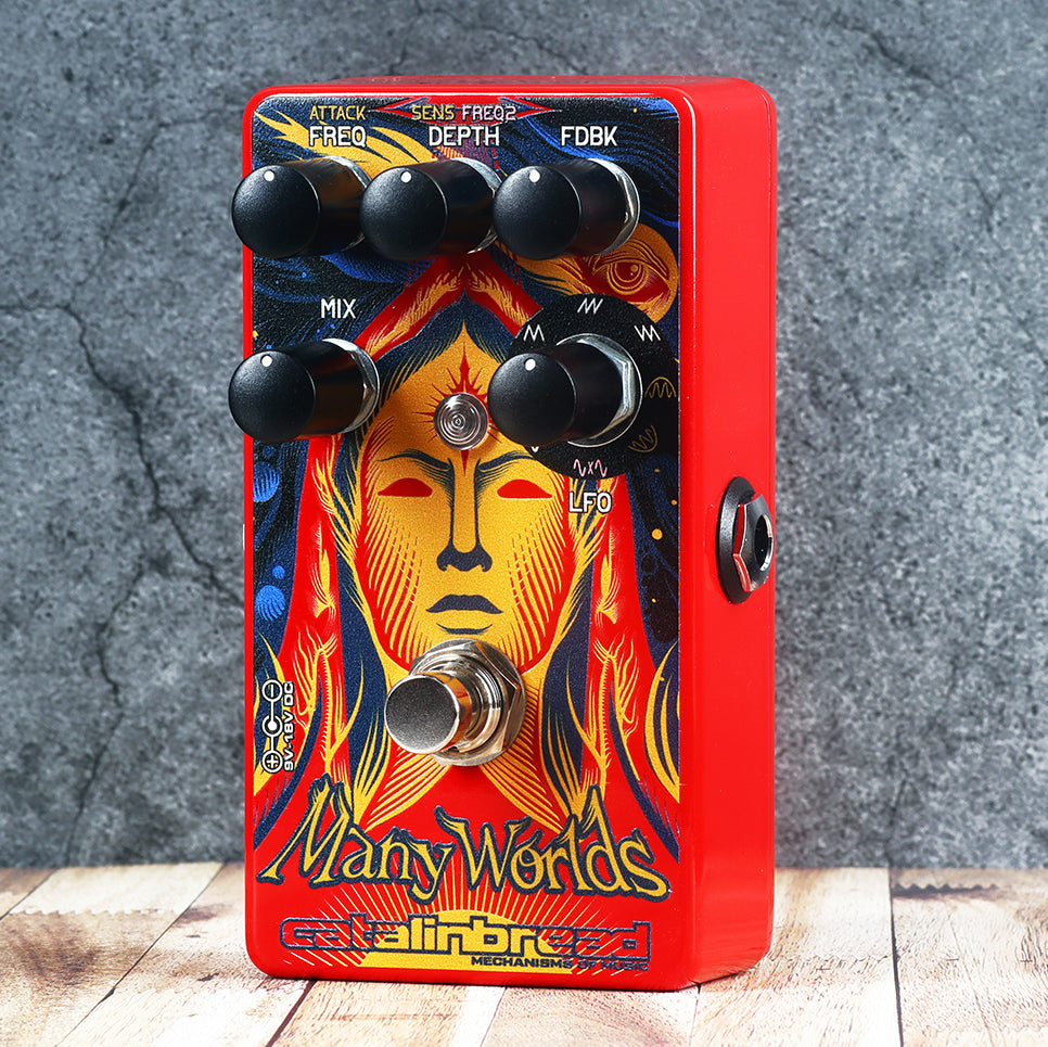 Catalinbread Many Worlds Phaser - Modulation, chorus, flanger, phaser & tremolo effect pedal - Variation 1