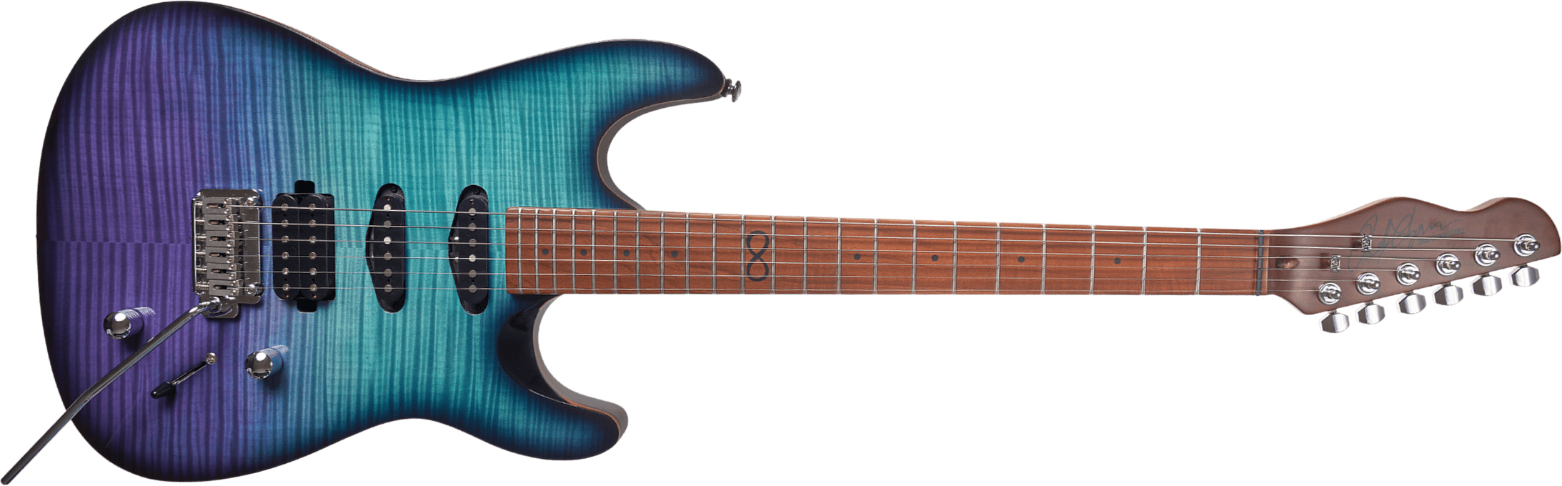 Chapman Guitars Ml1 Hybrid Standard Hss Trem Mn - Abyss - Str shape electric guitar - Main picture