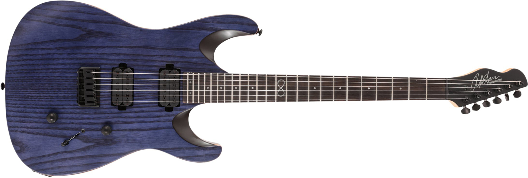 Chapman Guitars Ml1 Modern 2022 Standard 2h Ht Eb - Deep Blue Satin - Str shape electric guitar - Main picture