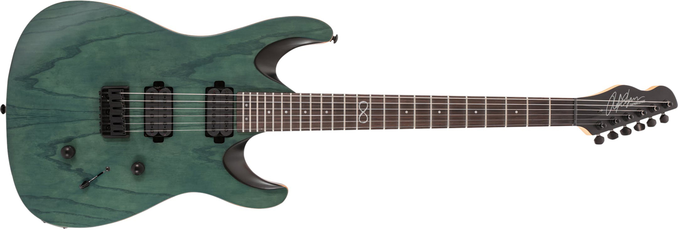 Chapman Guitars Ml1 Modern 2022 Standard 2h Ht Eb - Sage Green Satin - Str shape electric guitar - Main picture