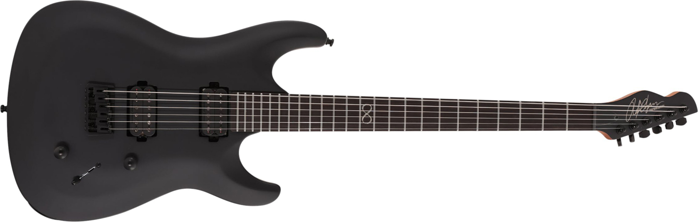 Chapman Guitars Ml1 Modern Baritone Pro 2h Seymour Duncan  Ht Eb - Cyber Black - Baritone guitar - Main picture