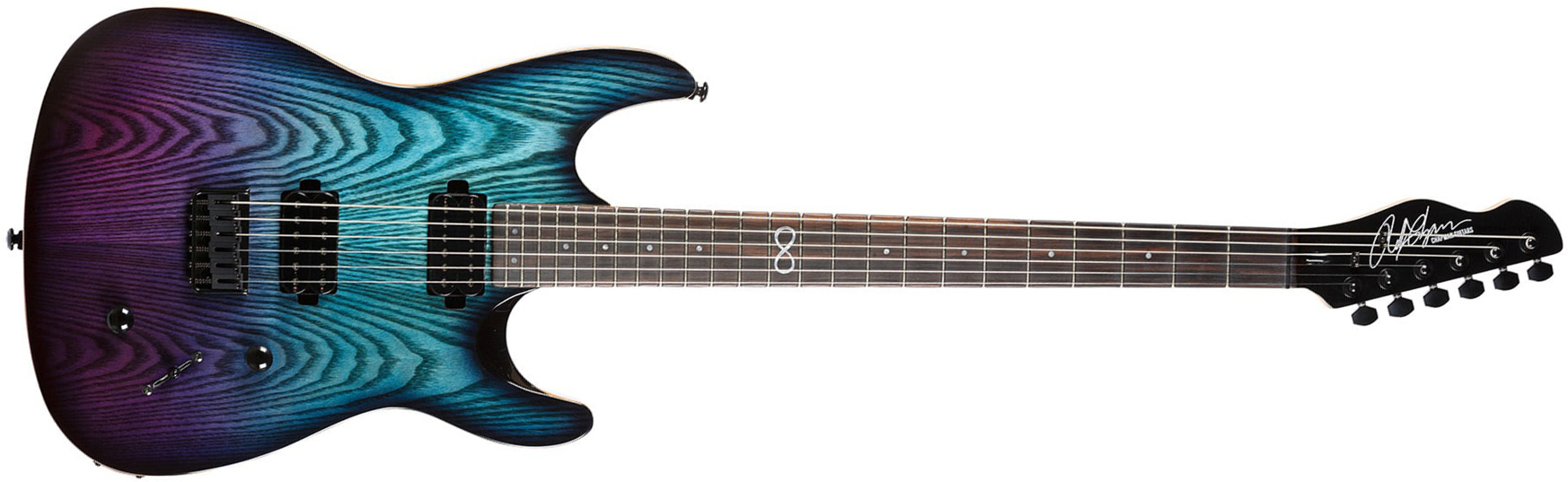 Chapman Guitars Ml1 Modern Baritone Standard V2 Ht Hh Eb - Abyss - Baritone guitar - Main picture