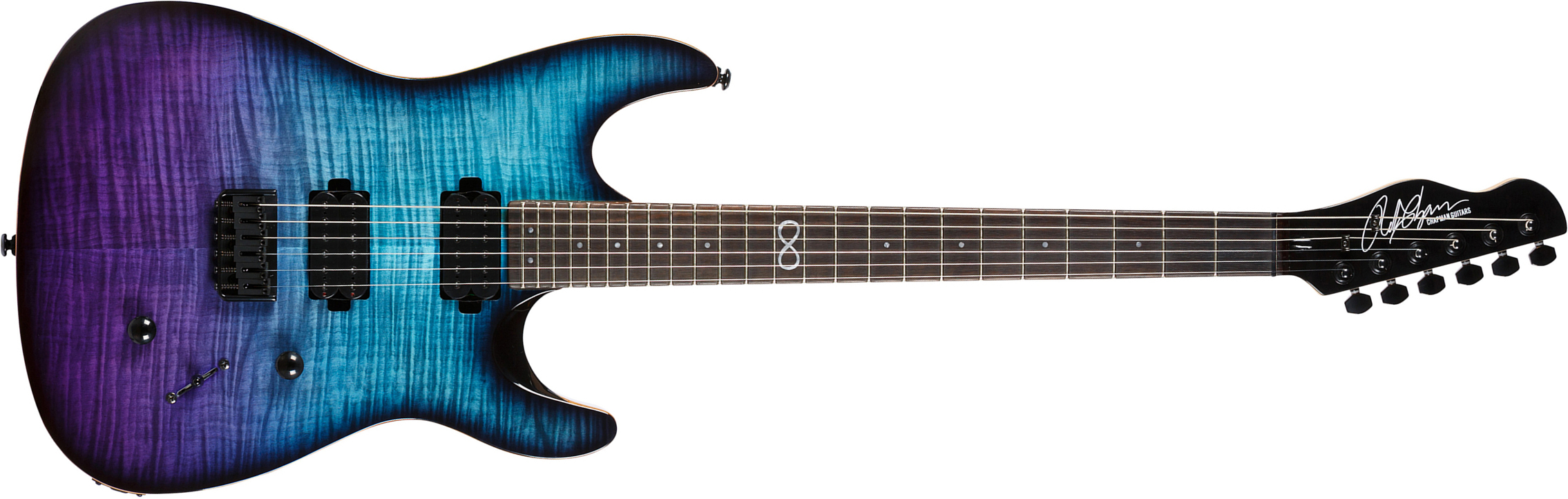 Chapman Guitars Ml1 Modern Standard V2 Hh Ht Eb - Abyss - Double cut electric guitar - Main picture