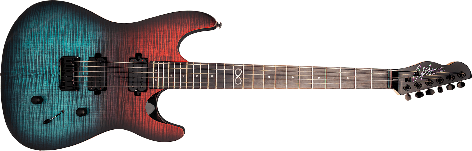 Chapman Guitars Ml1 Modern Standard V2 Hh Ht Eb - Red Sea - Double cut electric guitar - Main picture