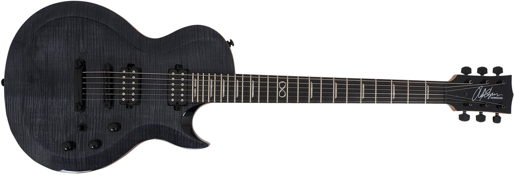 Chapman Guitars Ml2 Standard Modern V2 Hh Ht Eb - Lunar - Single cut electric guitar - Main picture