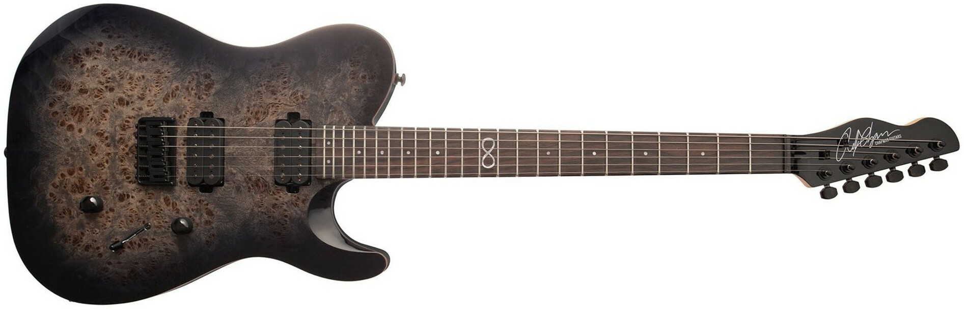 Chapman Guitars Ml3 Modern Limited Edition Standard 2h Ht Eb - Storm Burst - Tel shape electric guitar - Main picture
