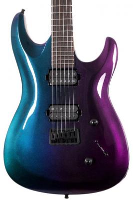 Solid body electric guitar Chapman guitars Pro ML1 Modern - Morpheus purple flip