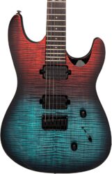 Double cut electric guitar Chapman guitars Standard ML1 Modern V2 - Red sea
