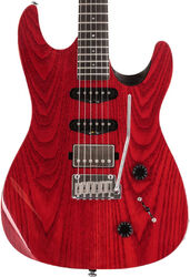 Str shape electric guitar Chapman guitars Standard ML1 X - Trans deep red 