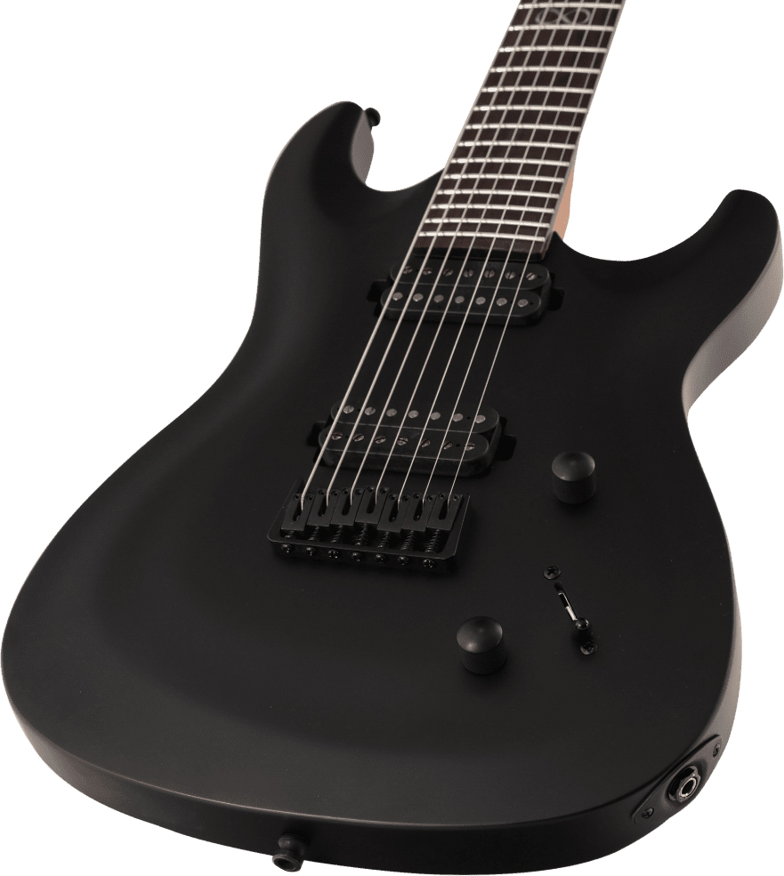 Chapman Guitars Ml1-7 Modern Pro 7c 2h Seymour Duncan  Ht Eb - Cyber Black - 7 string electric guitar - Variation 3