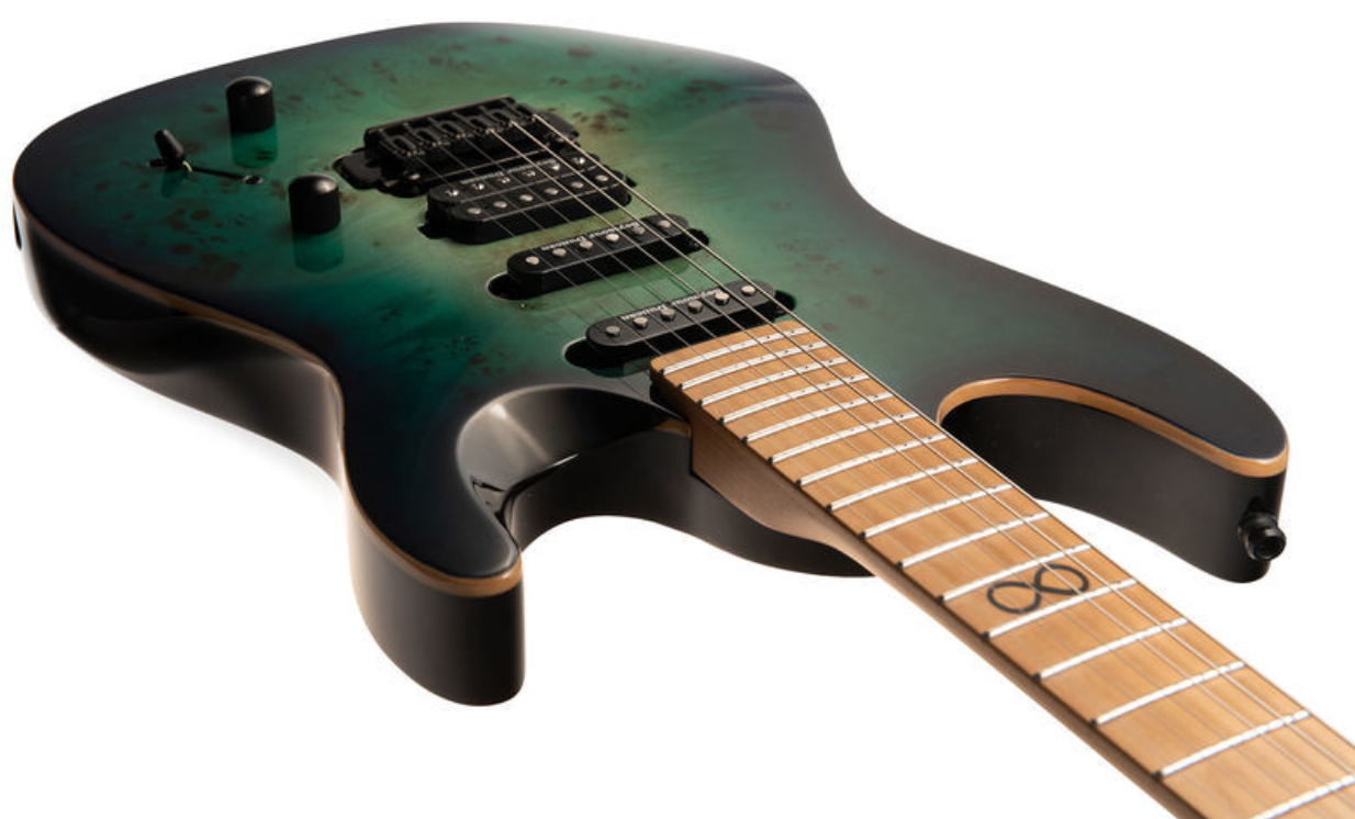 Chapman Guitars Ml1 Hybrid Pro Hss Seymour Duncan Trem Mn - Turquoise Rain - Str shape electric guitar - Variation 3