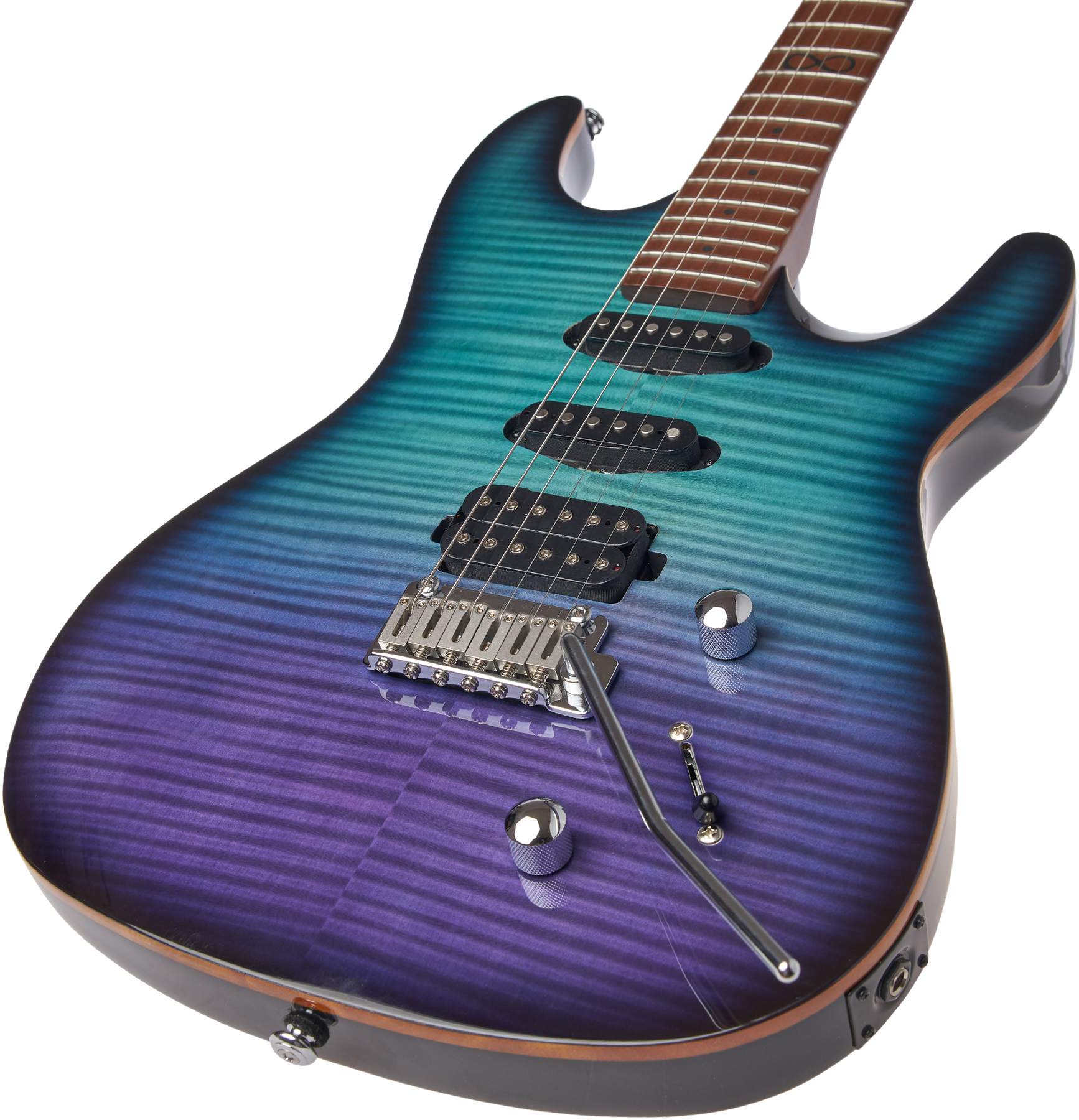 Chapman Guitars Ml1 Hybrid Standard Hss Trem Mn - Abyss - Str shape electric guitar - Variation 2