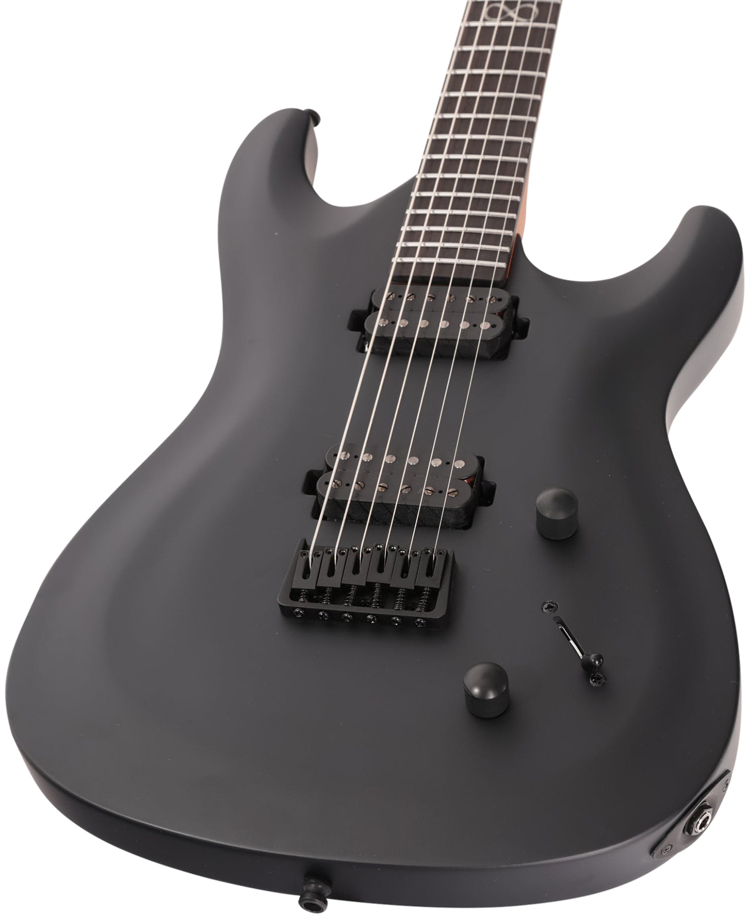 Chapman Guitars Ml1 Modern Baritone Pro 2h Seymour Duncan  Ht Eb - Cyber Black - Baritone guitar - Variation 3