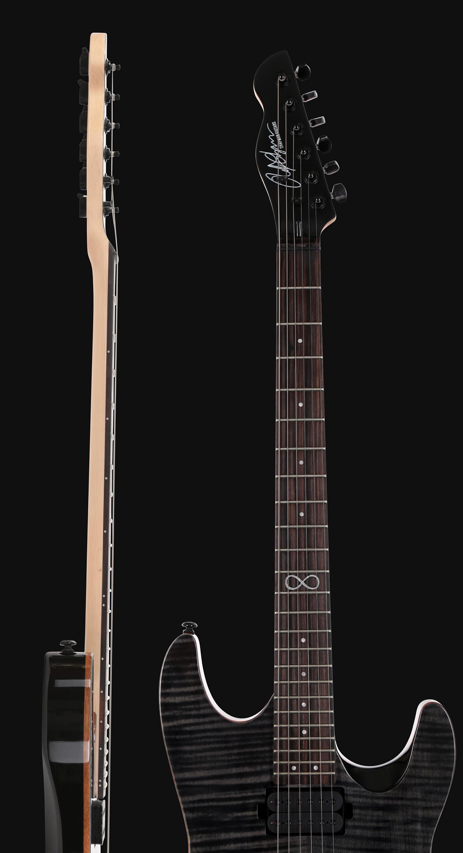 Chapman Guitars Ml1 Standard Modern V2 Hh Ht Eb - Lunar - Double cut electric guitar - Variation 3