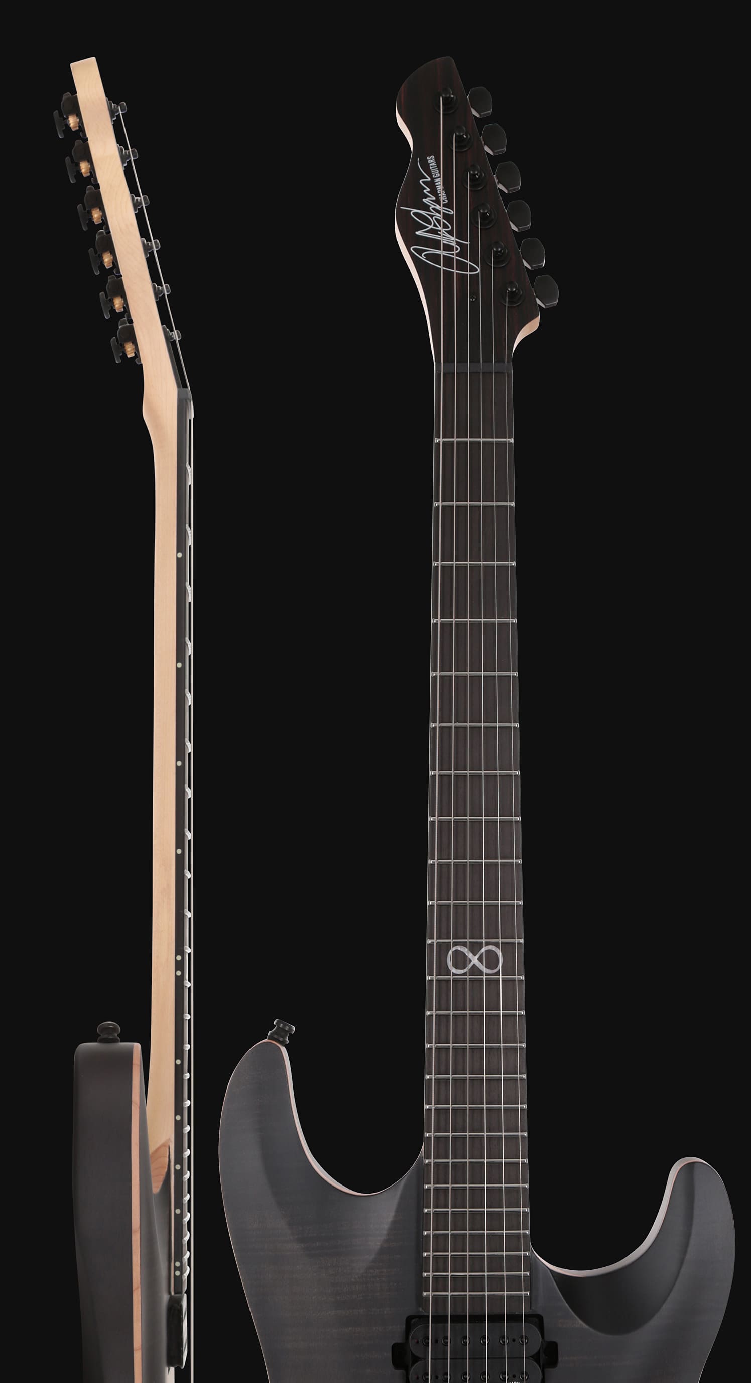 Chapman Guitars Ml1 Pro Modern Hh Ht Eb - Lunar Satin - Str shape electric guitar - Variation 3