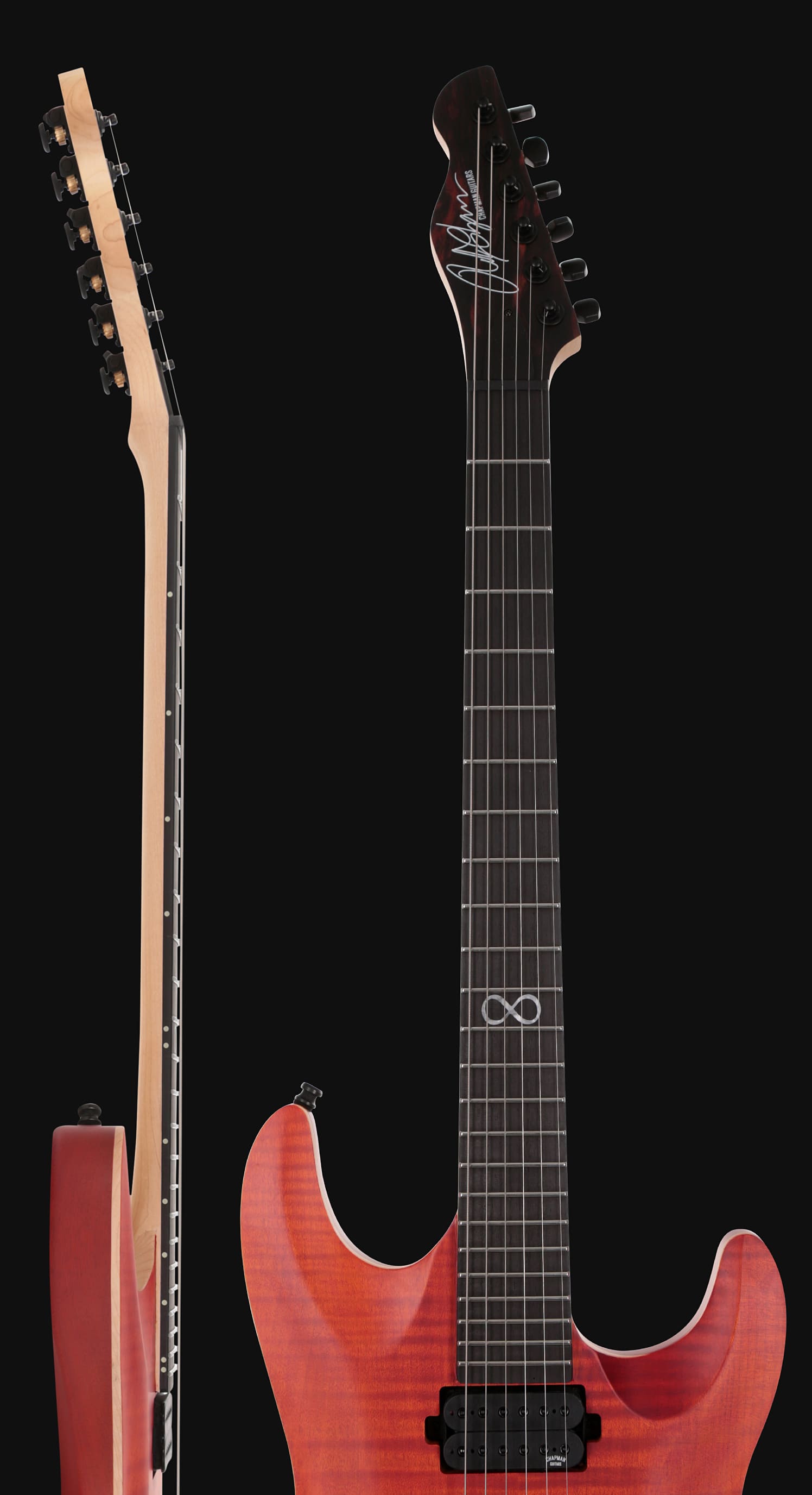 Chapman Guitars Ml1 Pro Modern Hh Ht Eb - Sun Satin - Str shape electric guitar - Variation 3