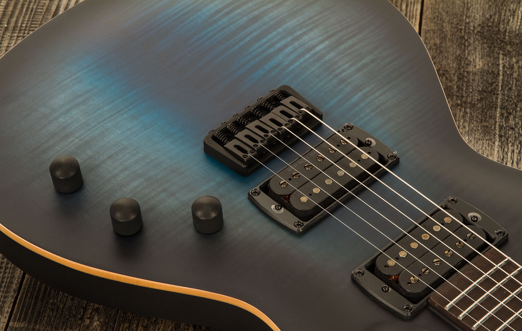 Chapman Guitars Ml2 Pro Modern Hh Seymour Duncan Ht Eb - Azure Blue - Single cut electric guitar - Variation 3