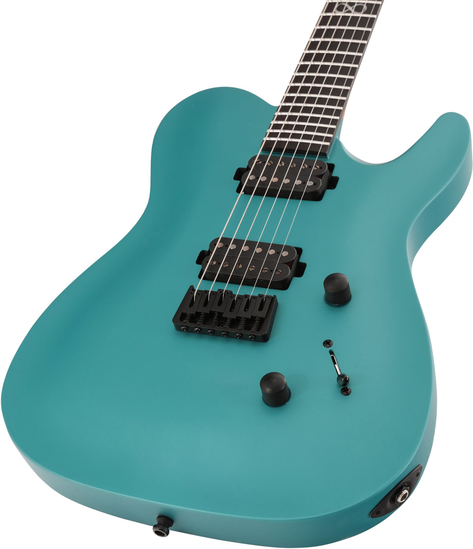 Chapman Guitars Ml3 Modern Pro 2h Seymour Duncan  Ht Eb - Liquid Teal Metallic Satin - Tel shape electric guitar - Variation 3