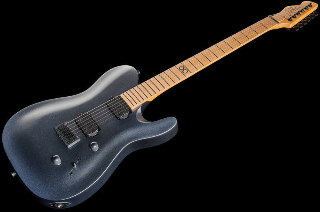 Chapman Guitars Ml3 Modern Pro Hh Seymour Duncan Ht Mn - Cyber Black - Tel shape electric guitar - Variation 2