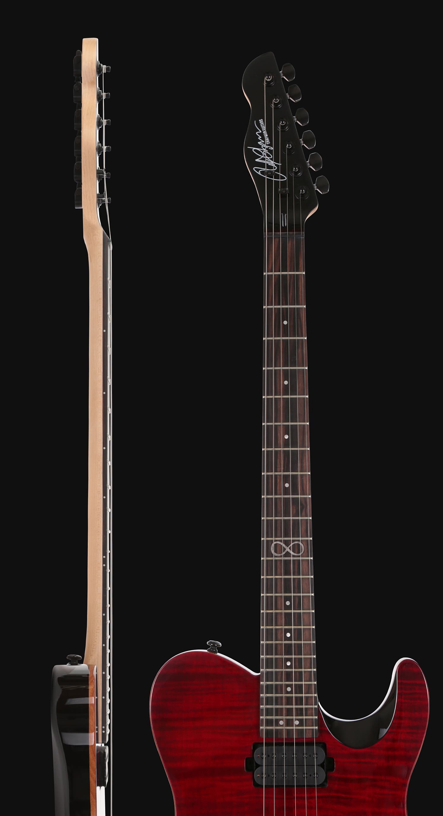 Chapman Guitars Ml3 Standard Modern V2 Hh Ht Eb - Incarnadine - Tel shape electric guitar - Variation 3
