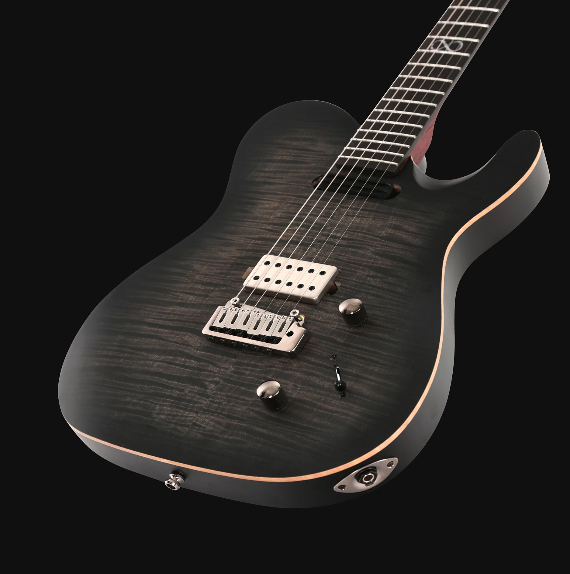 Chapman Guitars Rabea Massaad Ml3 Bea Signature Hh Trem Eb - Smoke Satin - Tel shape electric guitar - Variation 3