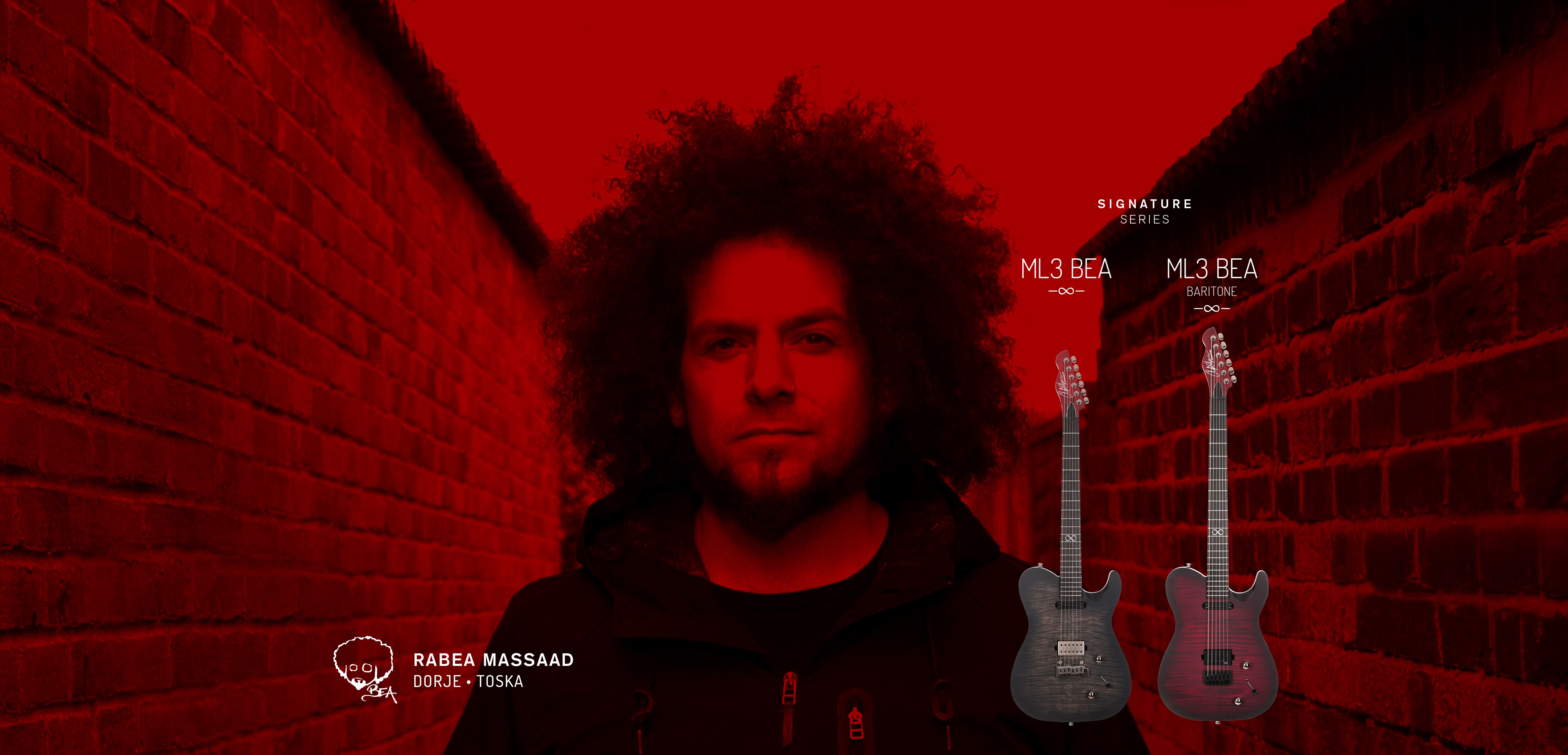 Chapman Guitars Rabea Massaad Ml3 Bea Signature Hh Trem Eb - Smoke Satin - Tel shape electric guitar - Variation 4