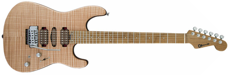 Charvel Guthrie Govan Signature Hsh Flame Maple Trem Mn - Natural - Str shape electric guitar - Main picture