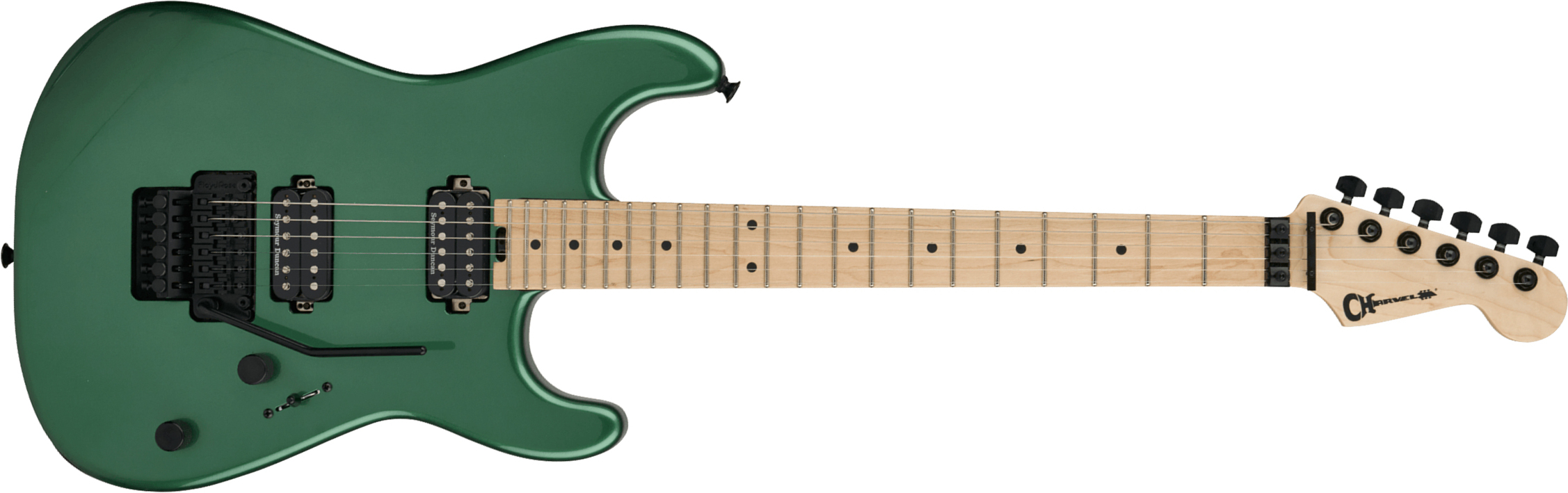 Charvel San Dimas Pro-mod Style 1 Hh Fr Mpl 2h Seymour Duncan Mn - Pelham Green - Str shape electric guitar - Main picture