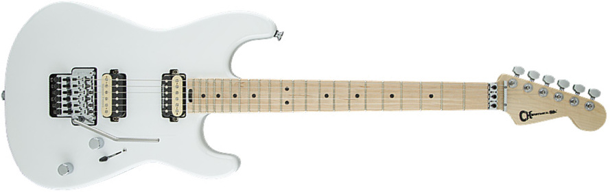 Charvel San Dimas Style 1 Hh Fr M Pro-mod 2h Seymour Duncan Fr Mn - Snow White - Str shape electric guitar - Main picture