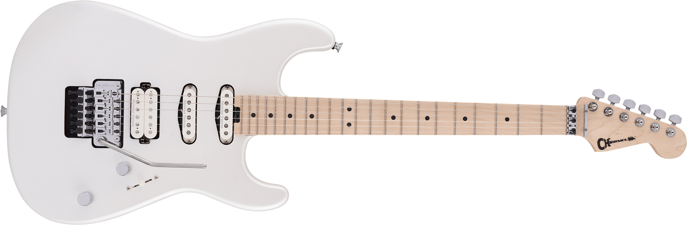 Charvel San Dimas Style 1 Hss Fr M Pro-mod Seymour Duncan Mn - Platinum Pearl - Str shape electric guitar - Main picture