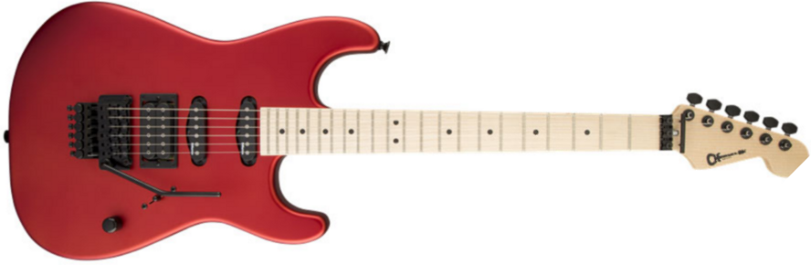 Charvel San Dimas Style 1 Hss Fr M Usa Select Dimarzio Mn - Torred - Str shape electric guitar - Main picture