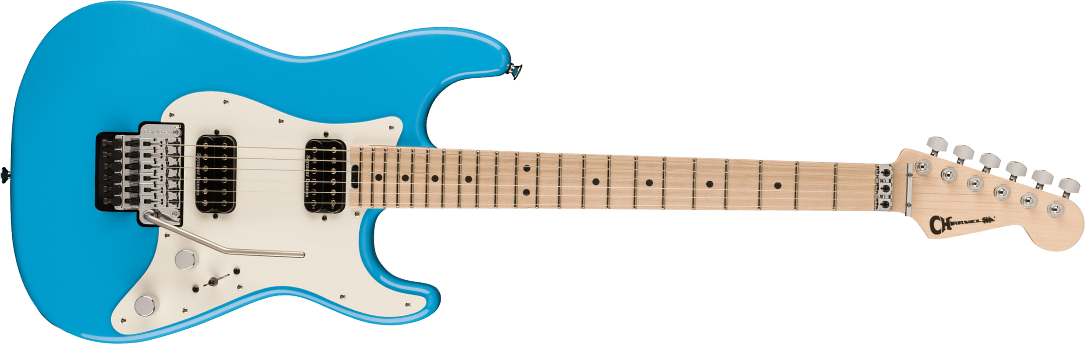 Charvel So-cal Style 1 Hh Fr M Pro-mod 2h Seymour Duncan Mn - Infinity Blue - Str shape electric guitar - Main picture