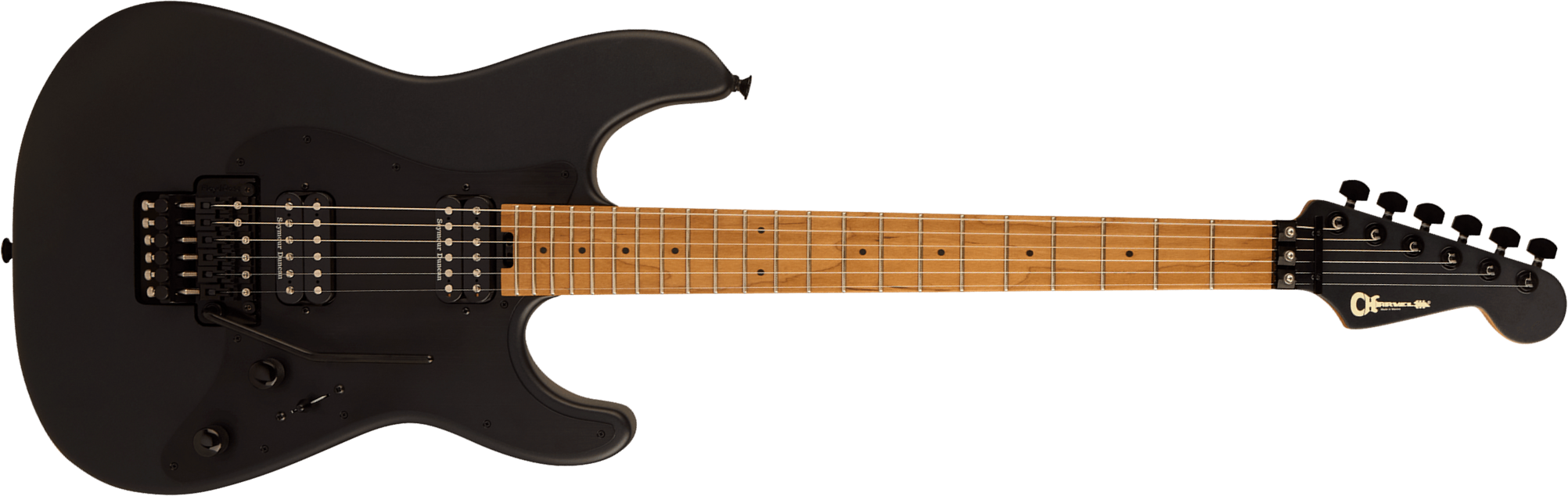 Charvel So-cal Style 1 Hh Fr Pro-mod Plus 2h Seymour Duncan Mn - Scorched Earth - Str shape electric guitar - Main picture