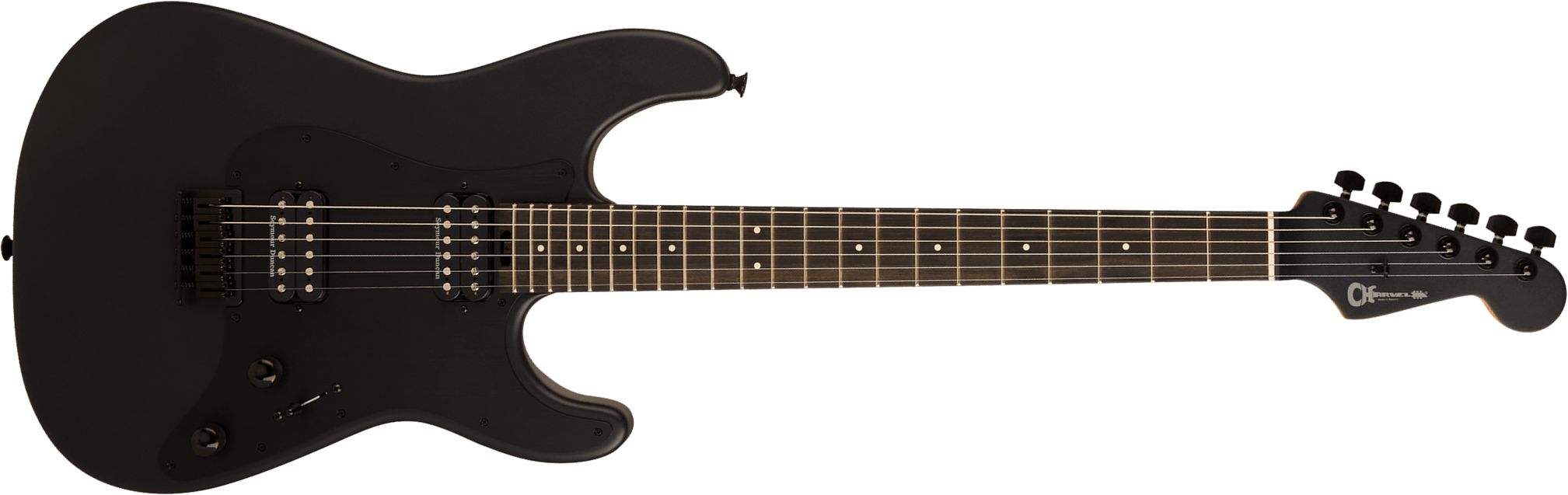 Charvel So-cal Style 1 Hh Ht E Pro-mod 2h Seymour Duncan Eb - Scorched Earth - Str shape electric guitar - Main picture