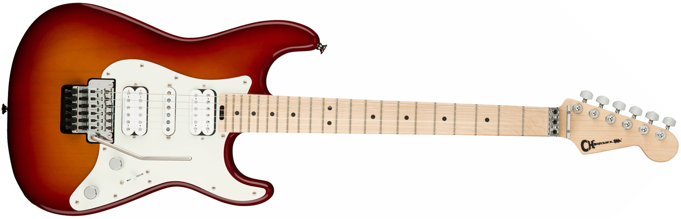 Charvel So-cal Style 1 Hsh  Fr M Pro-mod Seymour Duncan Mn - Cherry Kiss Burst - Str shape electric guitar - Main picture