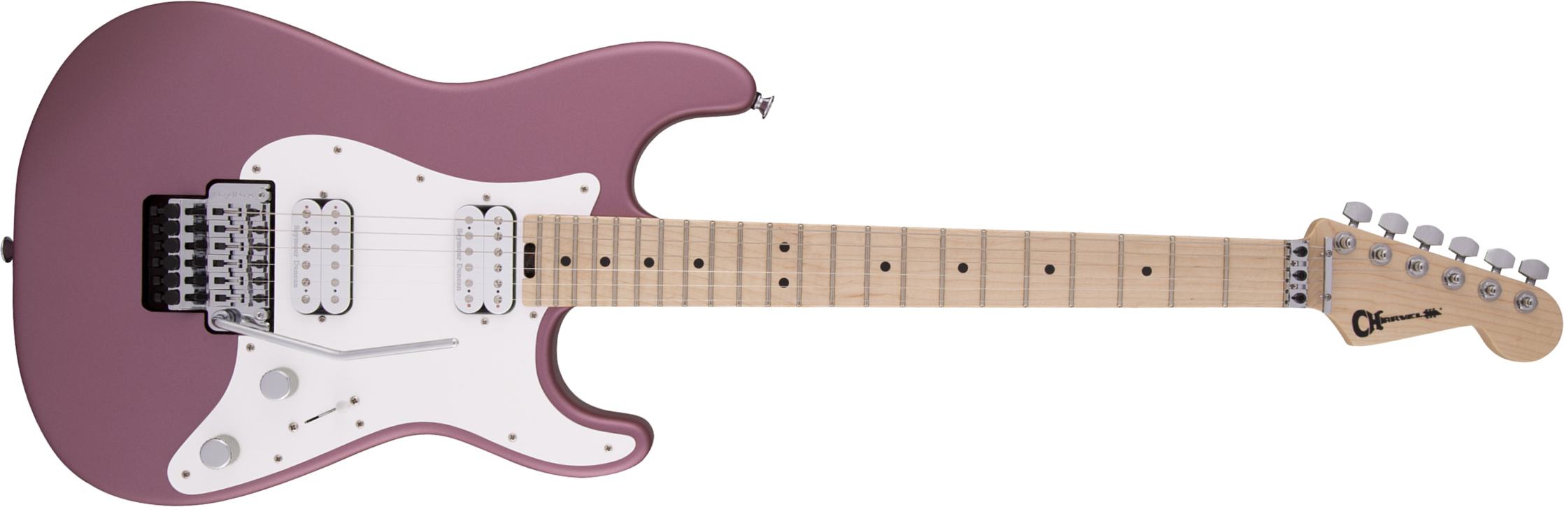 Charvel So-cal Style 1 Pro-mod Hh Fr M Seymour Duncan Mn - Burgundy Mist - Str shape electric guitar - Main picture