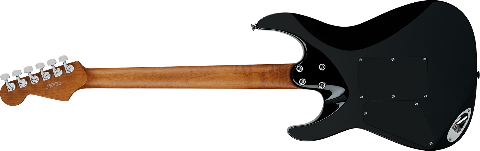 Charvel Dinky Dk24 Hh 2pt Eb Pro-mod Plus 2h Seymour Duncan Trem Eb - Raven Black - Str shape electric guitar - Variation 1