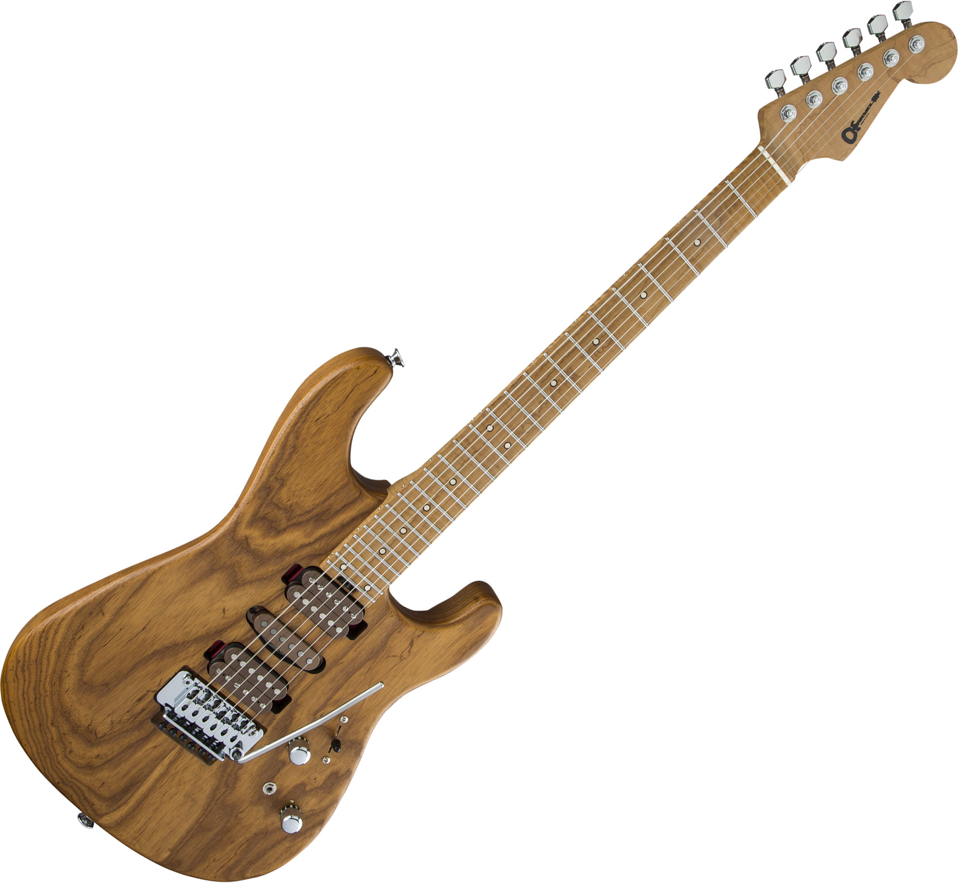 Charvel Guthrie Govan Signature HSH Caramelized Ash Electric Guitar Natural 