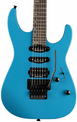 Str shape electric guitar Charvel Pro-Mod DK24 HSS FR E - Infinity blue